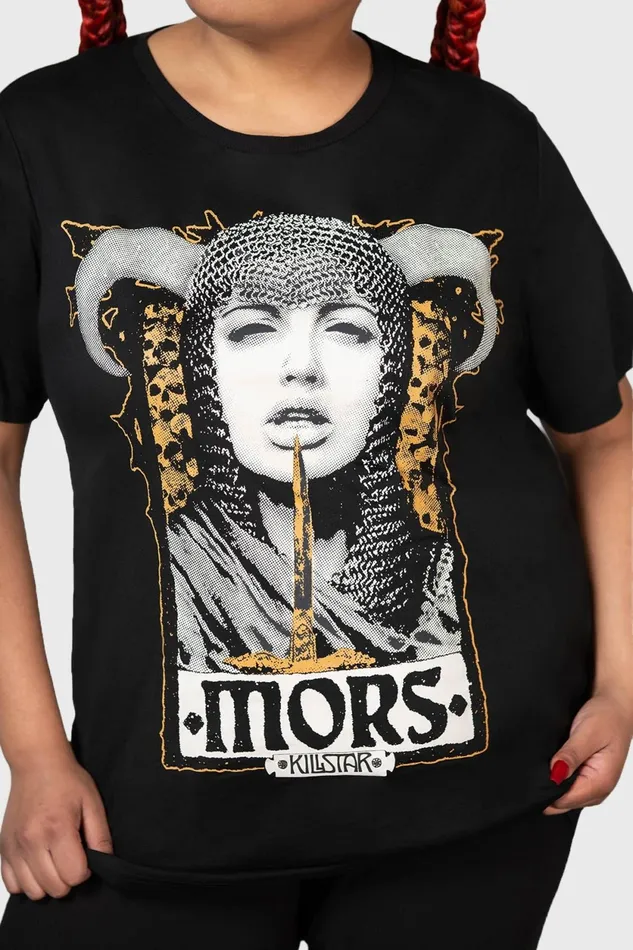 Women TShirts and Vests Killstar Mors TShirt