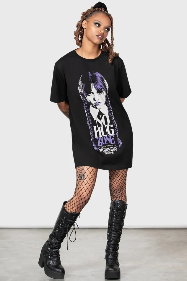 Women TShirts and Vests Killstar Ray Of Jet Black TShirt