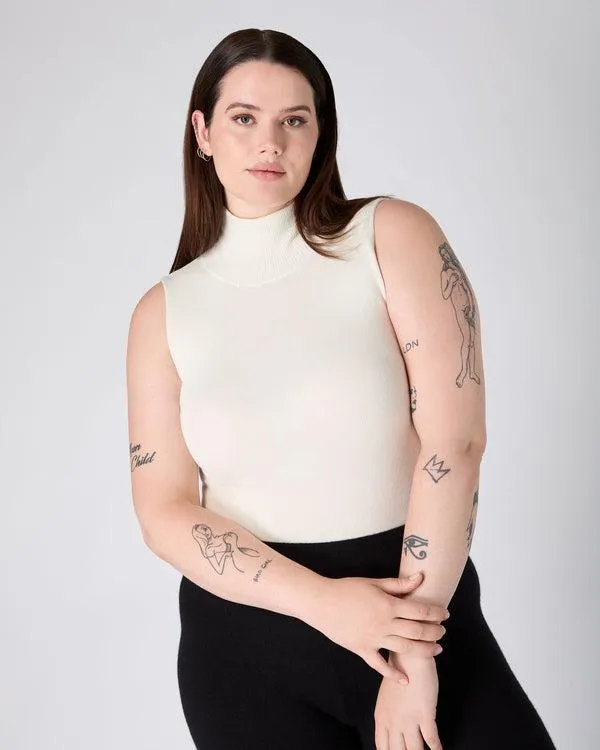 Women The Peony Lim Instinct BodyIn New Ivory White New Ivory White NPeal Tops and Tshirts