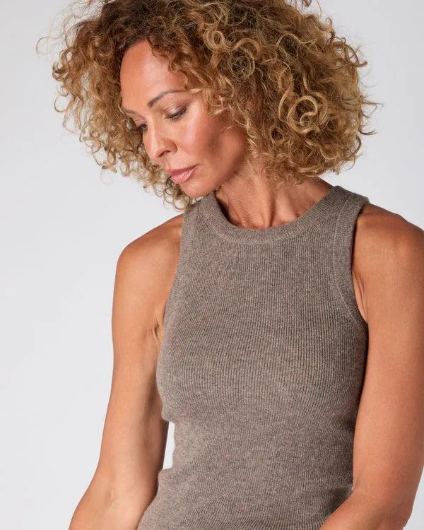 Women The Peony Lim Racer Tank In Peony Oolong Peony Oolong NPeal Tops and Tshirts