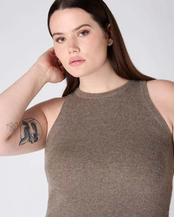 Women The Peony Lim Racer Tank In Peony Oolong Peony Oolong NPeal Tops and Tshirts