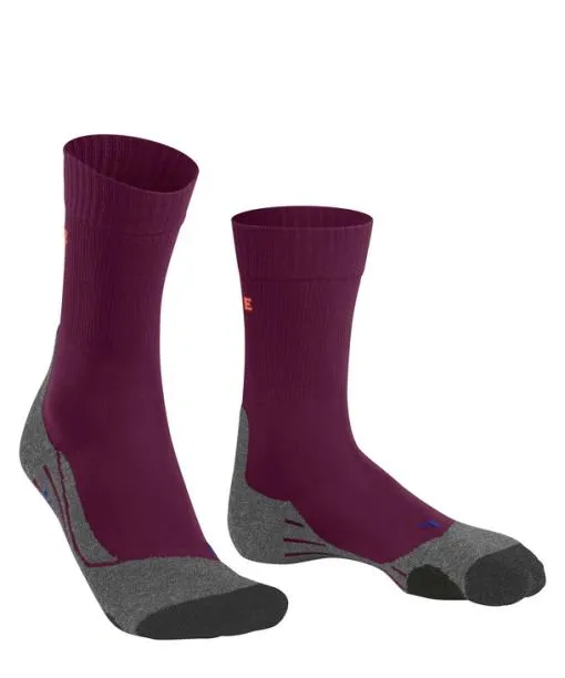 Women TK2 Explore Cool Women Trekking Socks Dark Mauve FALKE Hiking Socks