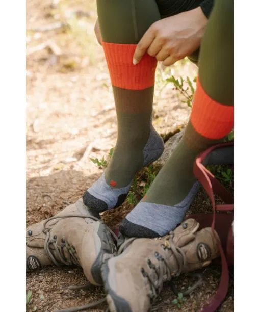 Women TK2 Explore Women Trekking Socks Merlot FALKE Hiking Socks