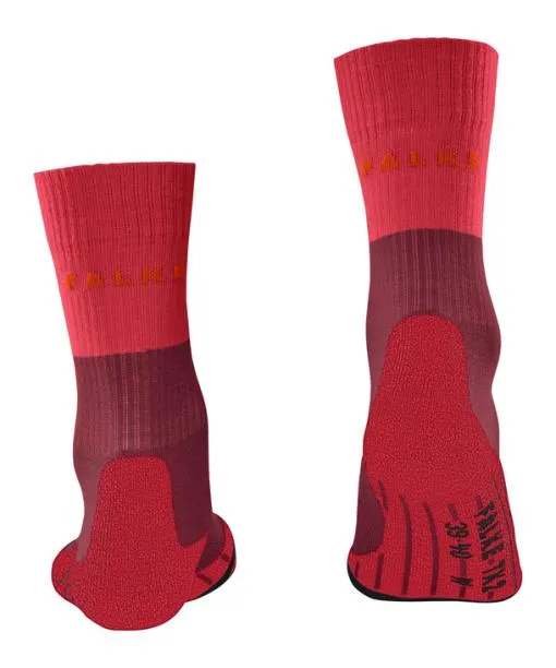 Women TK2 Explore Women Trekking Socks Merlot FALKE Hiking Socks