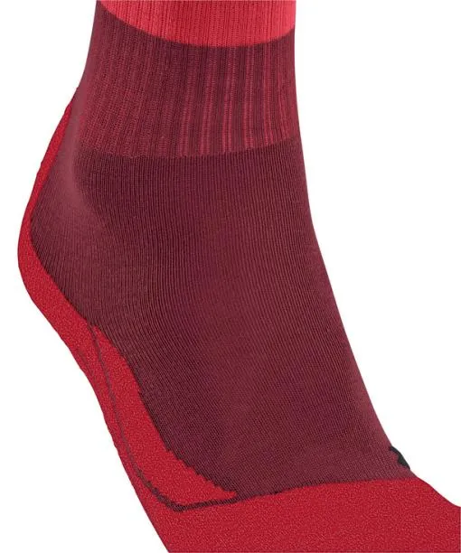 Women TK2 Explore Women Trekking Socks Merlot FALKE Hiking Socks