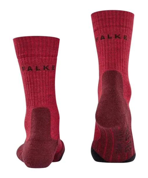 Women TK2 Explore Wool Women Trekking Socks Scarlet FALKE Hiking Socks