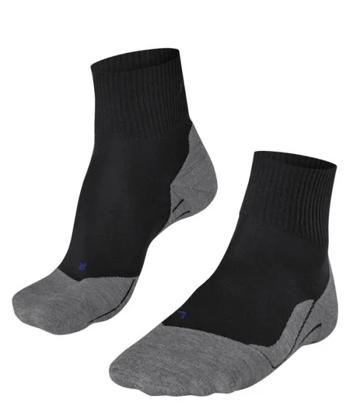 Women TK5 Wander Cool Short Women Trekking Short Sock Black FALKE Hiking Socks Women TK5 Wander Cool Short Women Trekking Short Sock Black FALKE Hiking Socks