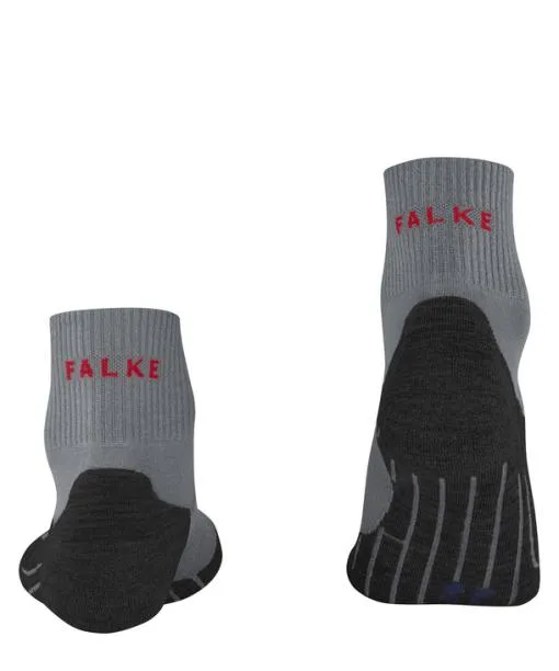 Women TK5 Wander Cool Short Women Trekking Short Sock Hematite FALKE Hiking Socks