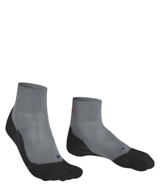 Women TK5 Wander Cool Short Women Trekking Short Sock Hematite FALKE Hiking Socks