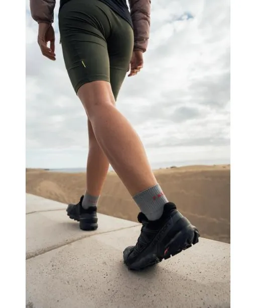 Women TK5 Wander Cool Short Women Trekking Short Sock Hematite FALKE Hiking Socks