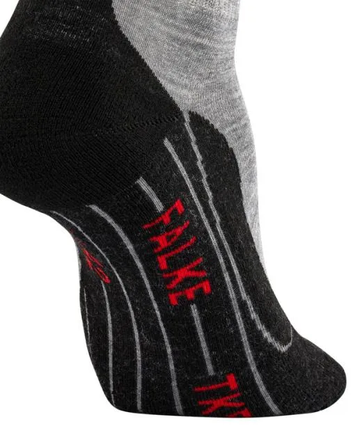 Women TK5 Wander Short Women Trekking Short Sock Light Grey FALKE Hiking Socks