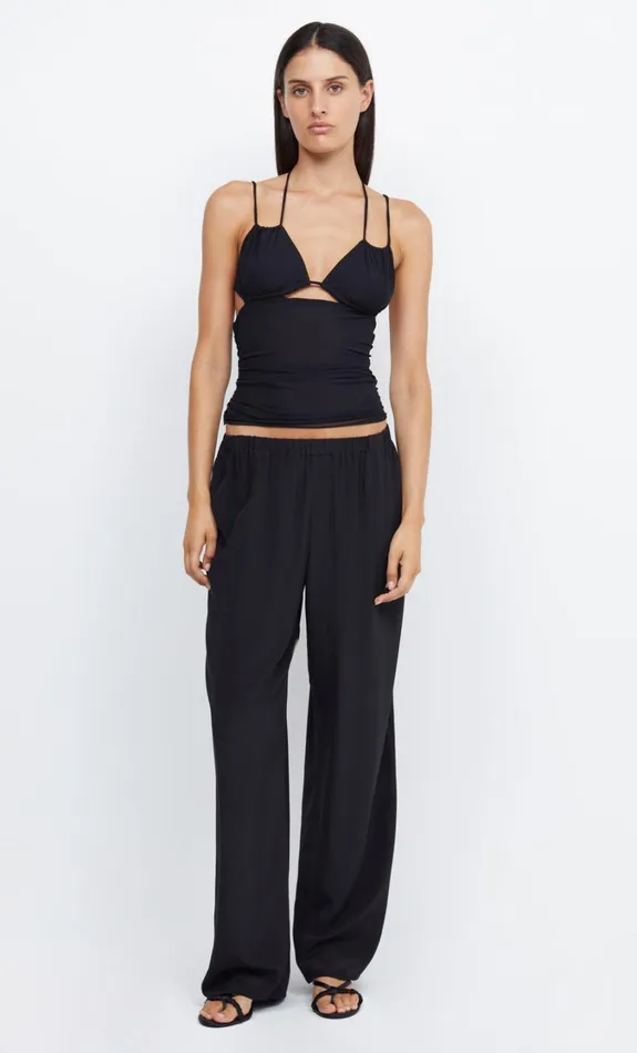 Women Tops Bec Bridge JULIEN STRAPPY TOP Black