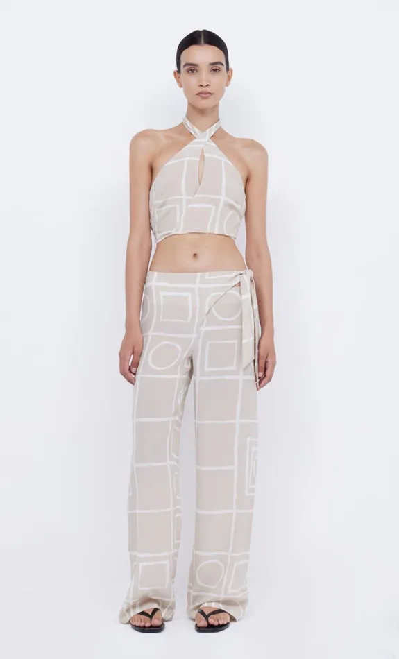 Women Tops Bec Bridge SALMA HALTER TOP Checkers