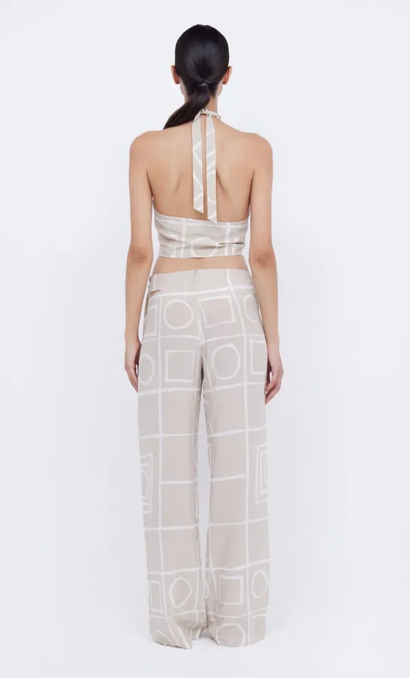 Women Tops Bec Bridge SALMA HALTER TOP Checkers