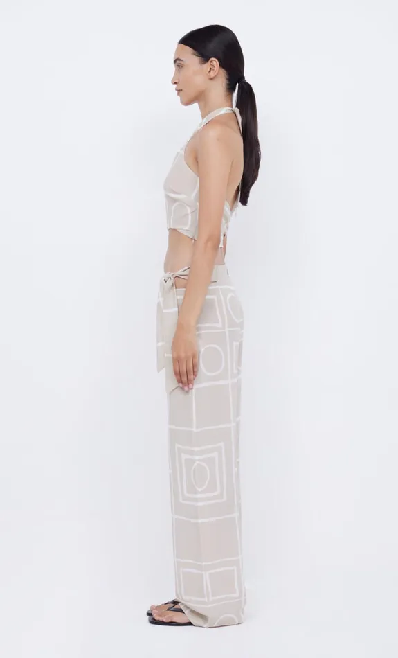 Women Tops Bec Bridge SALMA HALTER TOP Checkers