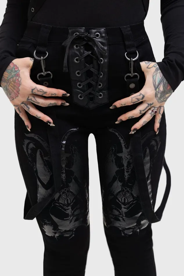 Women Trousers and Jeans Killstar Baphster Jeans