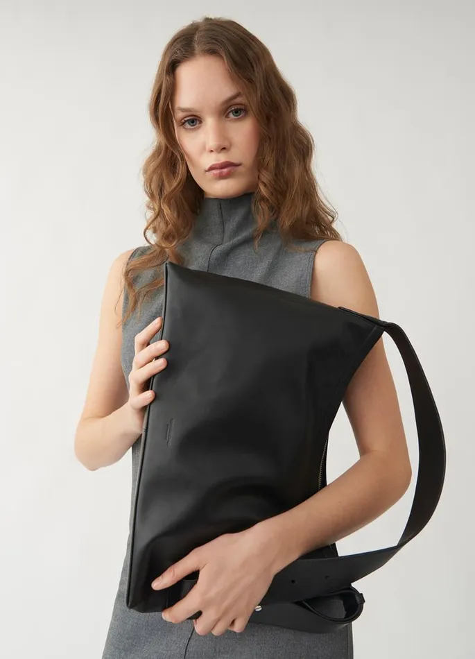 Women Vagabond Bags GENEVA BAG Black Leather