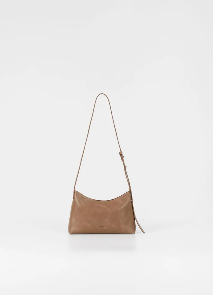 Women Vagabond Bags NAPLES BAG Light Brown Brushoff Leather