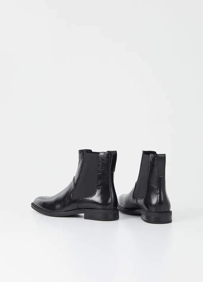Women Vagabond Boots FRANCES 20 BOOTS Black Patent Leather