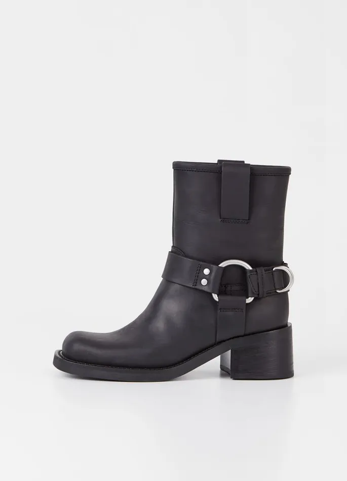 Women Vagabond Boots NOUR BOOTS Black Leather