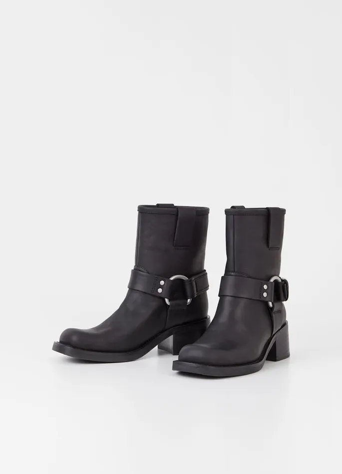 Women Vagabond Boots NOUR BOOTS Black Leather