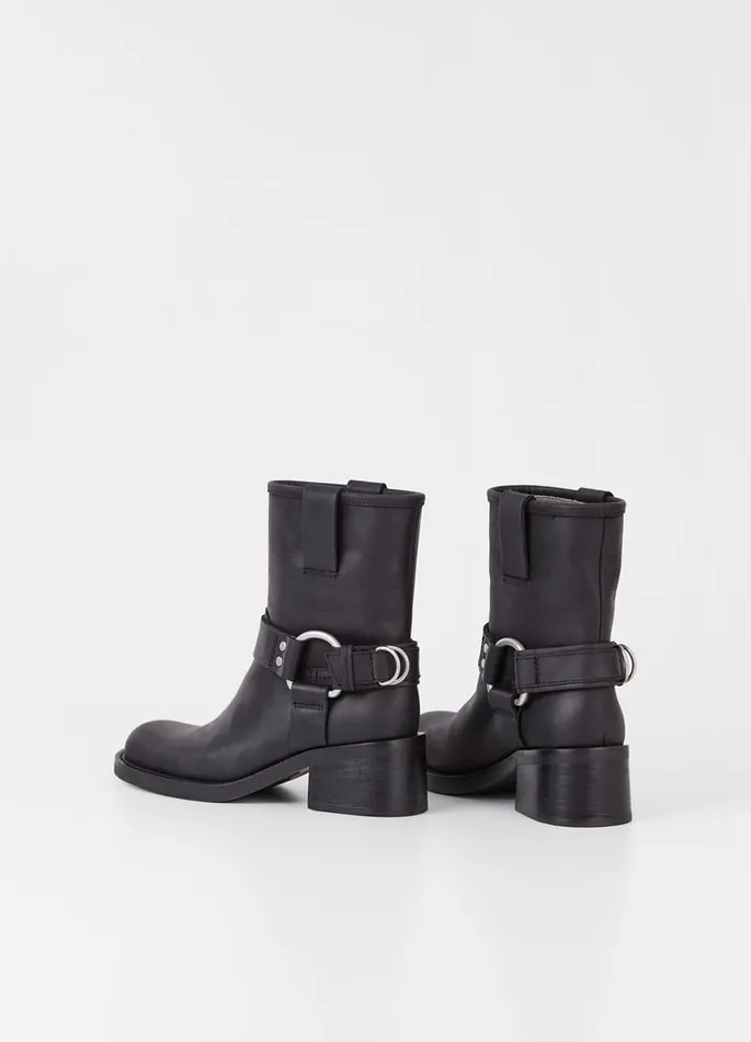 Women Vagabond Boots NOUR BOOTS Black Leather