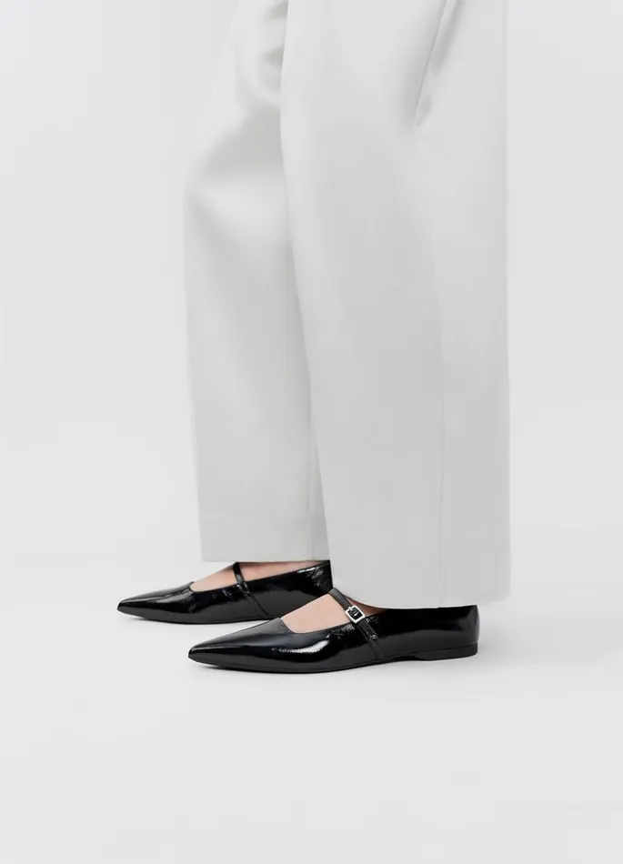 Women Vagabond Mary Janes HERMINE SHOES Black Patent Leather