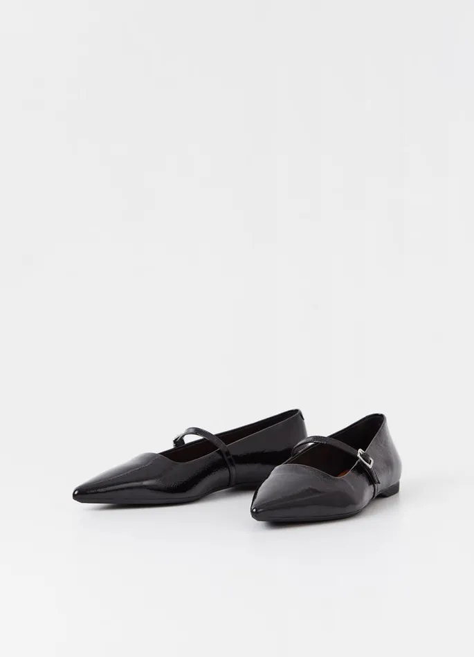 Women Vagabond Mary Janes HERMINE SHOES Black Patent Leather