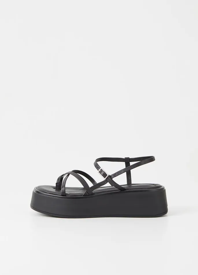 Women Vagabond Sandals COURTNEY SANDALS Black Leather