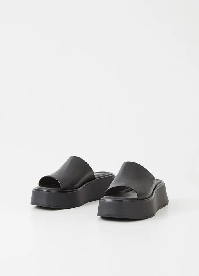 Women Vagabond Sandals COURTNEY SANDALS Black Leather