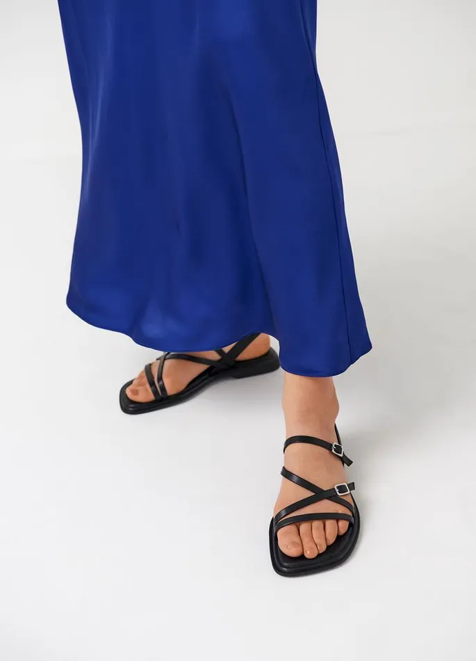 Women Vagabond Sandals IZZY SANDALS Black Leather