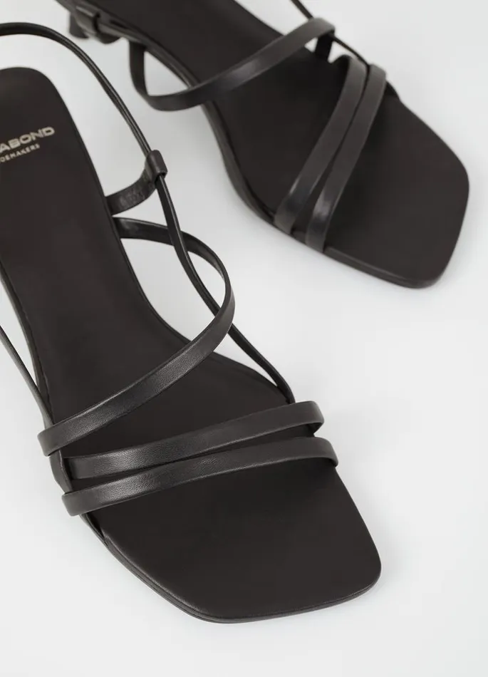 Women Vagabond Sandals JONNA SANDALS Black Leather