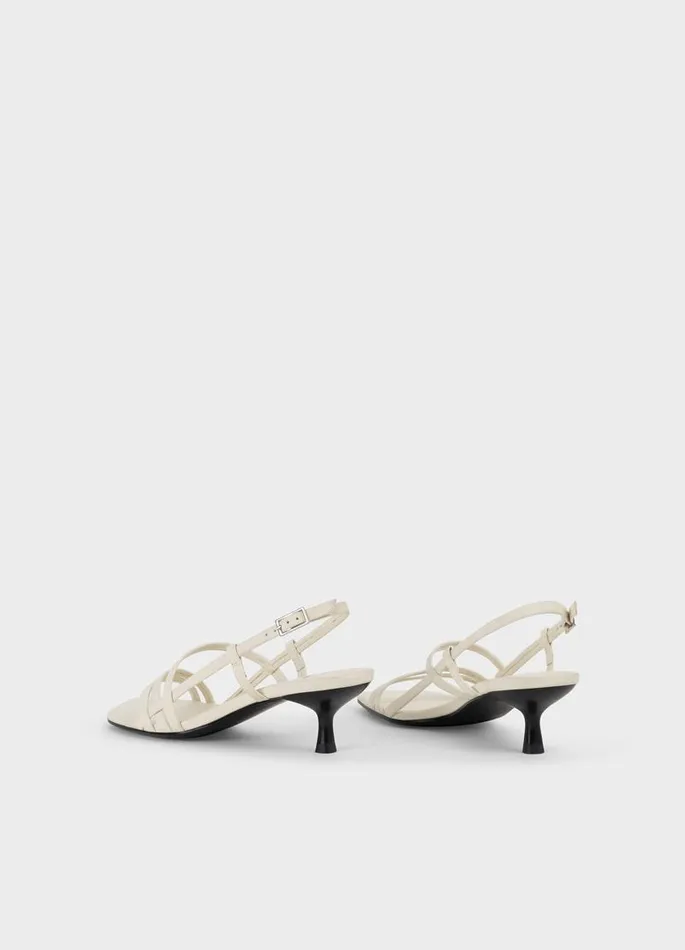 Women Vagabond Slingbacks JONNA SANDALS Offwhite Leather