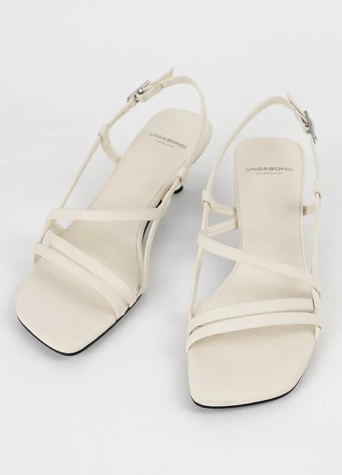 Women Vagabond Slingbacks JONNA SANDALS Offwhite Leather