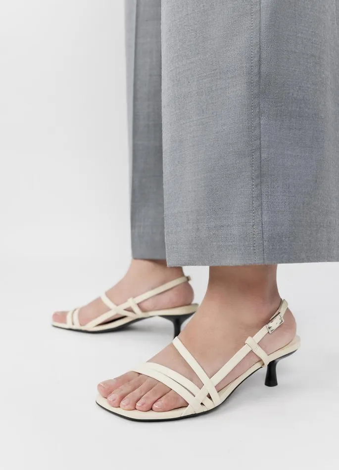 Women Vagabond Slingbacks JONNA SANDALS Offwhite Leather