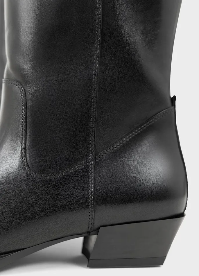 Women Vagabond Tall Boots CASSIE TALL BOOTS Black Leather