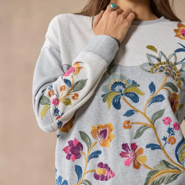 Women Vanessa Relaxed Sweatshirt Petite Heather Gray Sundance Catalog Petite Styles Women Vanessa Relaxed Sweatshirt Petite Heather Gray Sundance Catalog Petite Styles