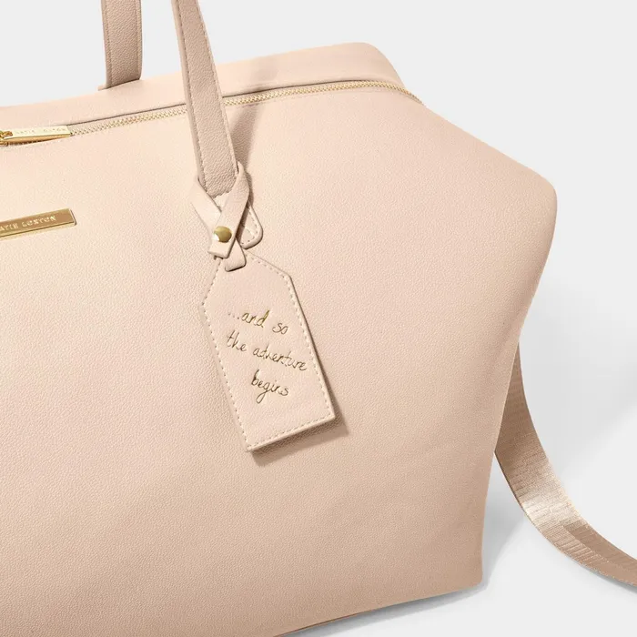 Women Weekend Bags Katie Loxton Weekend Holdall Bag 8211 Pale Pink