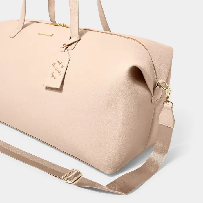 Women Weekend Bags Katie Loxton Weekend Holdall Bag 8211 Pale Pink