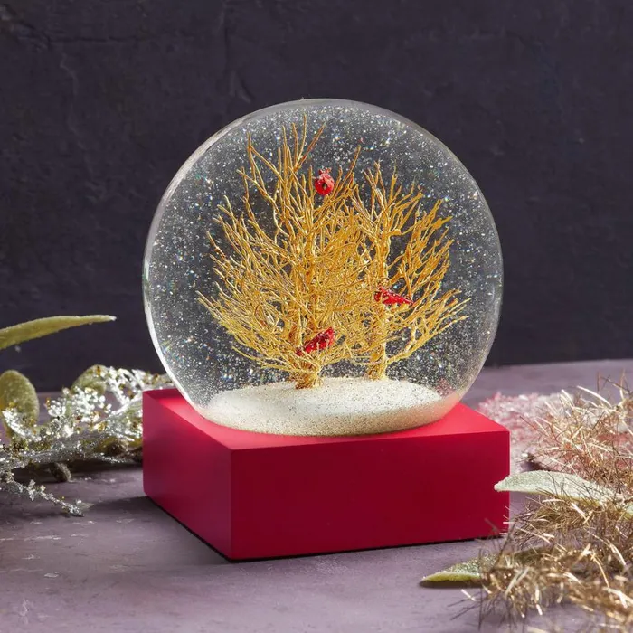 Women Winter Birds Snow Globe Sundance Catalog Decor Women Winter Birds Snow Globe Sundance Catalog Decor
