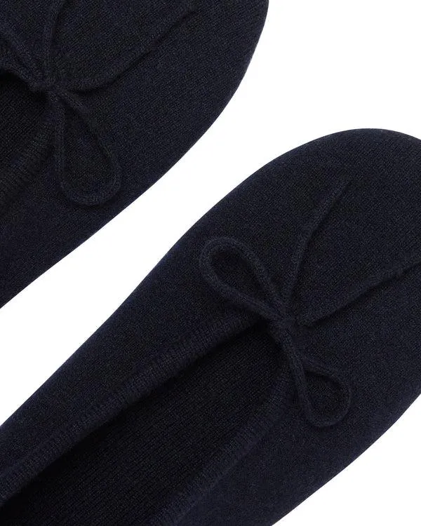 Women Women039s Cashmere SlippersIn Navy Blue Navy Blue NPeal Slippers and Socks
