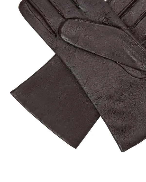 Women Women039s Leather Short GlovesIn Mocha Brown Mocha Brown NPeal Gloves