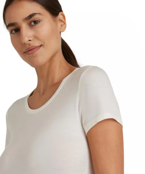 Women Women TShirt Roundneck Daily ClimaWool Off FALKE Shirts