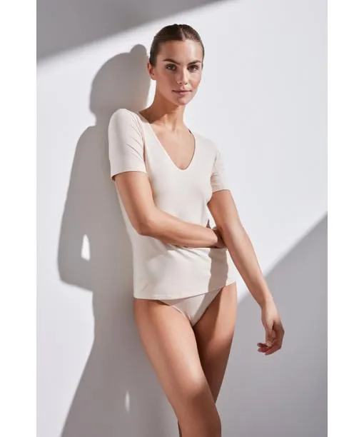 Women Women TShirt Vneck Climate Control Vale FALKE Shirts