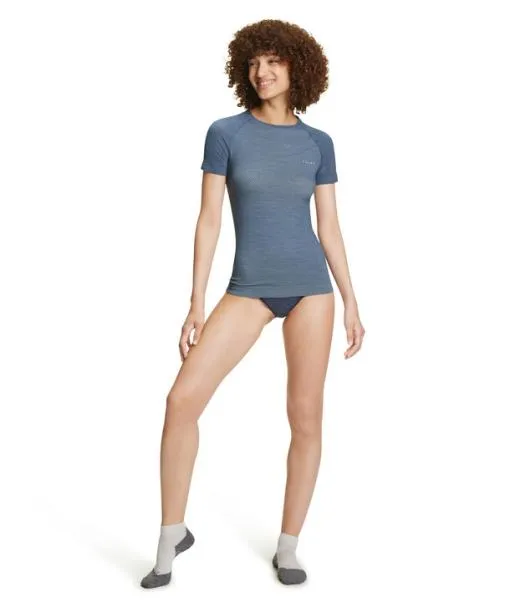 Women Women TShirt WoolTech Light Capitain FALKE Short Sleeve Shirts