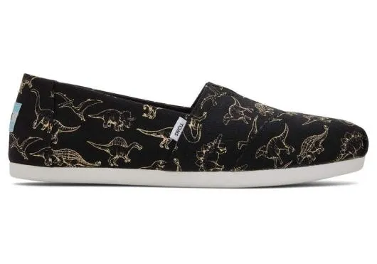 Women WomenAlpargata Dino Black Dino TOMS Exclusives