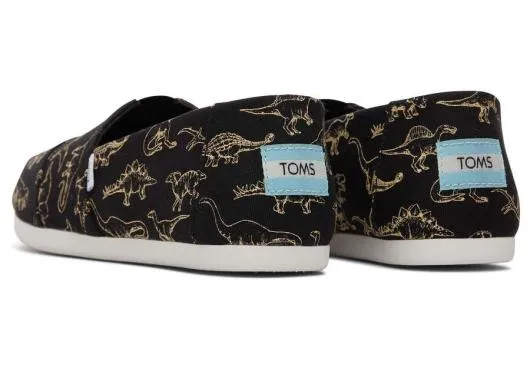 Women WomenAlpargata Dino Black Dino TOMS Exclusives