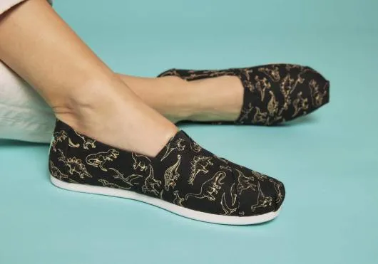 Women WomenAlpargata Dino Black Dino TOMS Exclusives