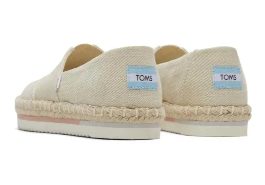 Women WomenAlpargata Rope Platform Natural TOMS Alpargatas