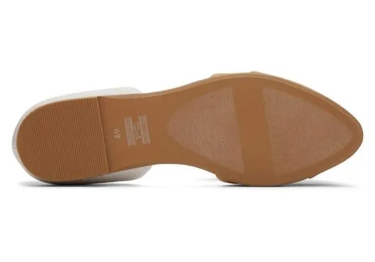 Women WomenJutti D039Orsay Tan Suede Leather Flat Natural Brown TOMS Dress Casual